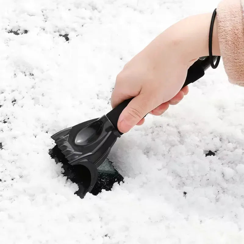 Car Windshield Snow Shovel Winter Cars Window and Door Removes Snow and Frost Cleaning Scraper Tool Auto Cleaning Accessories