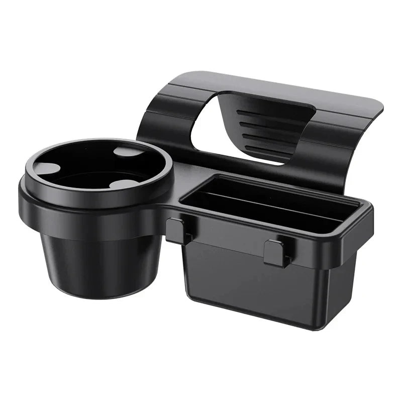 Car Cup Stand Phone Holder Mount Tray Side Door Window Storage Barrel Pocket Hanging Storage Rack with Auto Interior Accessories